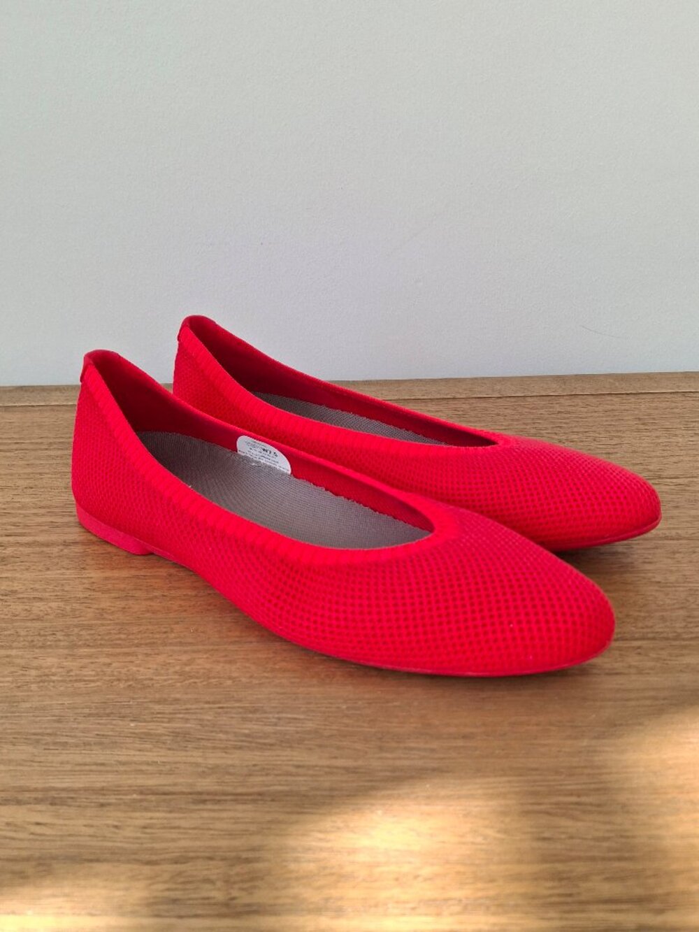 (New) allbirds – Tree Breezer Point Ballet Flats (Bloom Red) / Women's US 7.5